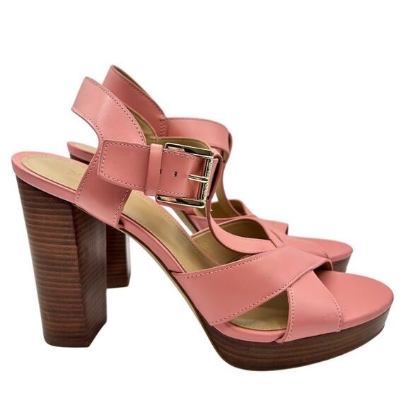 Michael Michael Kors Women's Pretty Pink Ankle‎ Strap Sandals Size 8M - Picture 2 of 13